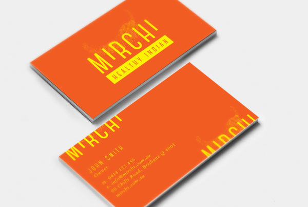 restaurant business card design