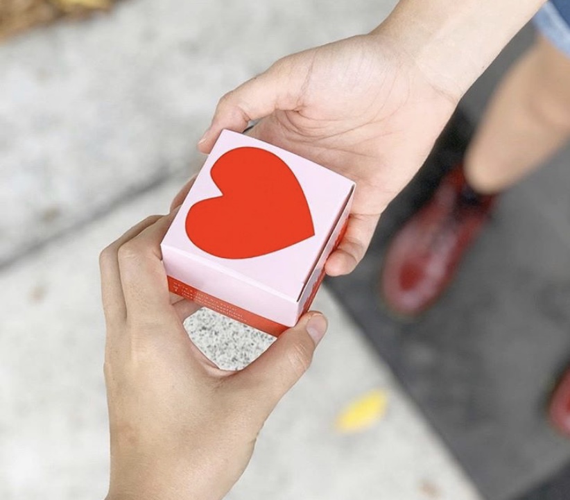 I Heart Brownies packaging design