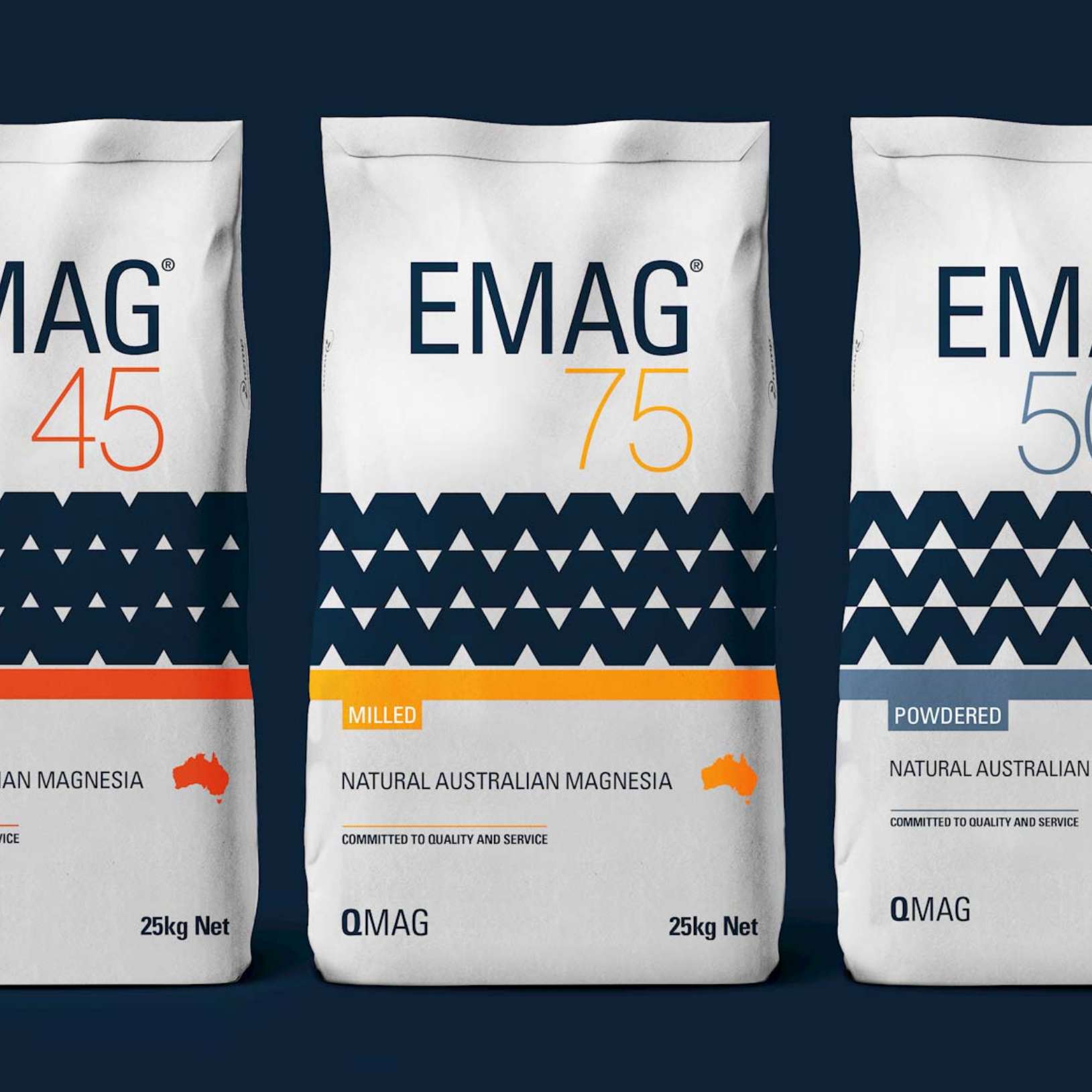 QMAG packaging design